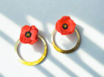 Pendientes Amapola Sol