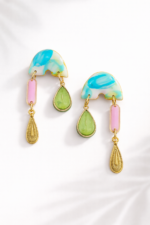 Pendientes Lluvia de Color