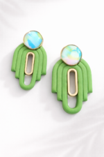Pendientes Verde Aura
