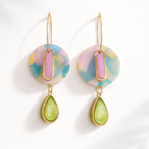 Pendientes Dalia Pastel