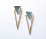 Pendientes Arrecife Dorado