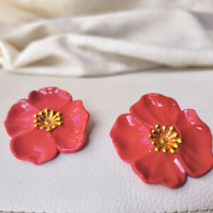 Pendientes Bignonia Rubí
