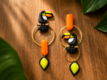 Pendientes Tucán Exótico