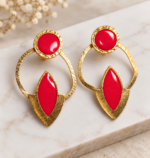 Pendientes Aura Carmesí